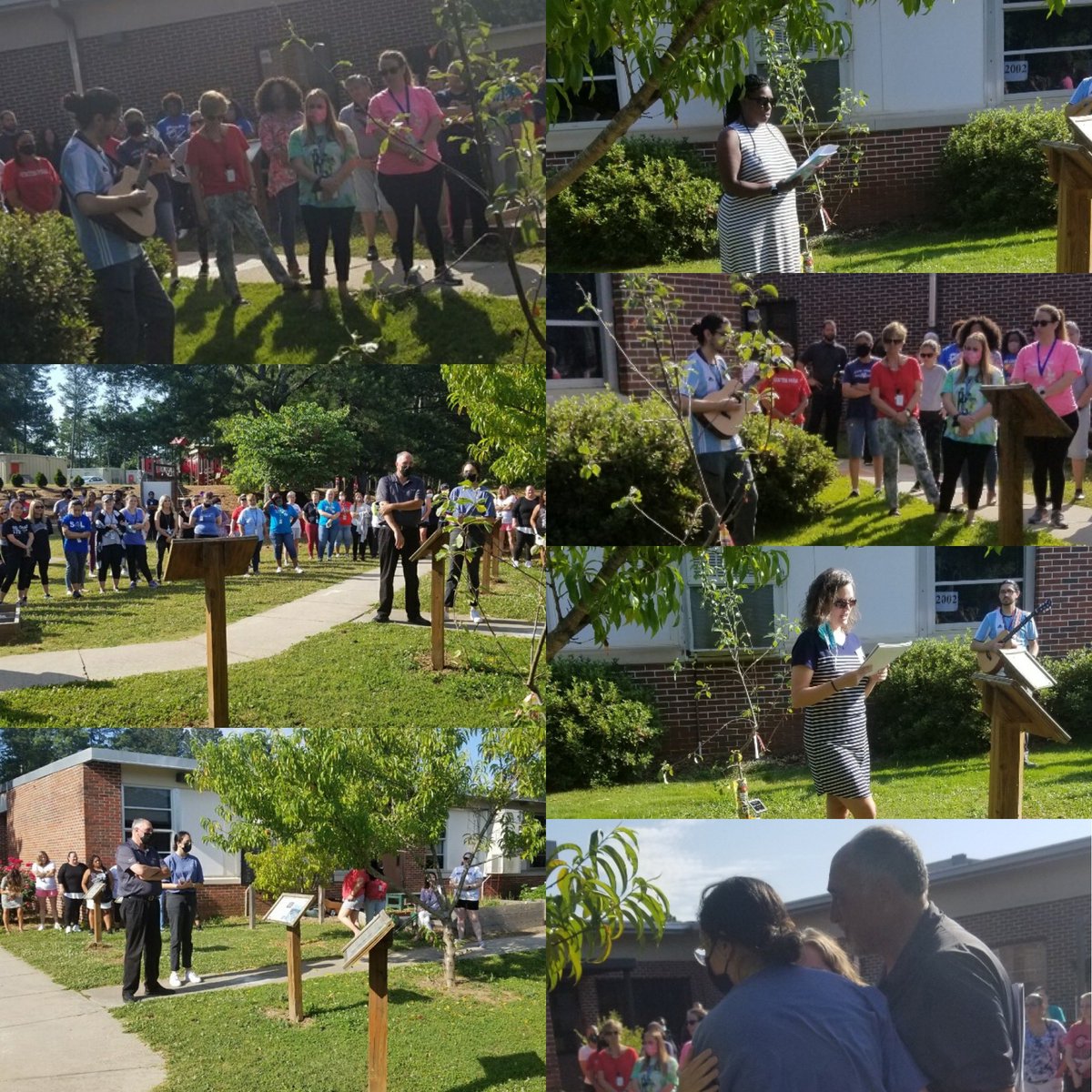 NPKEagles's tweet photo. #Together we honored our sassy, stylish, &amp; passionate educator Mrs. Ruth Caruso ❤️ We were grateful to share and honor her with her family today. #BigApple #TreeDedication #NPKDreamMaker @MichelleWCurry1 https://t.co/Uz2QjXRcsi