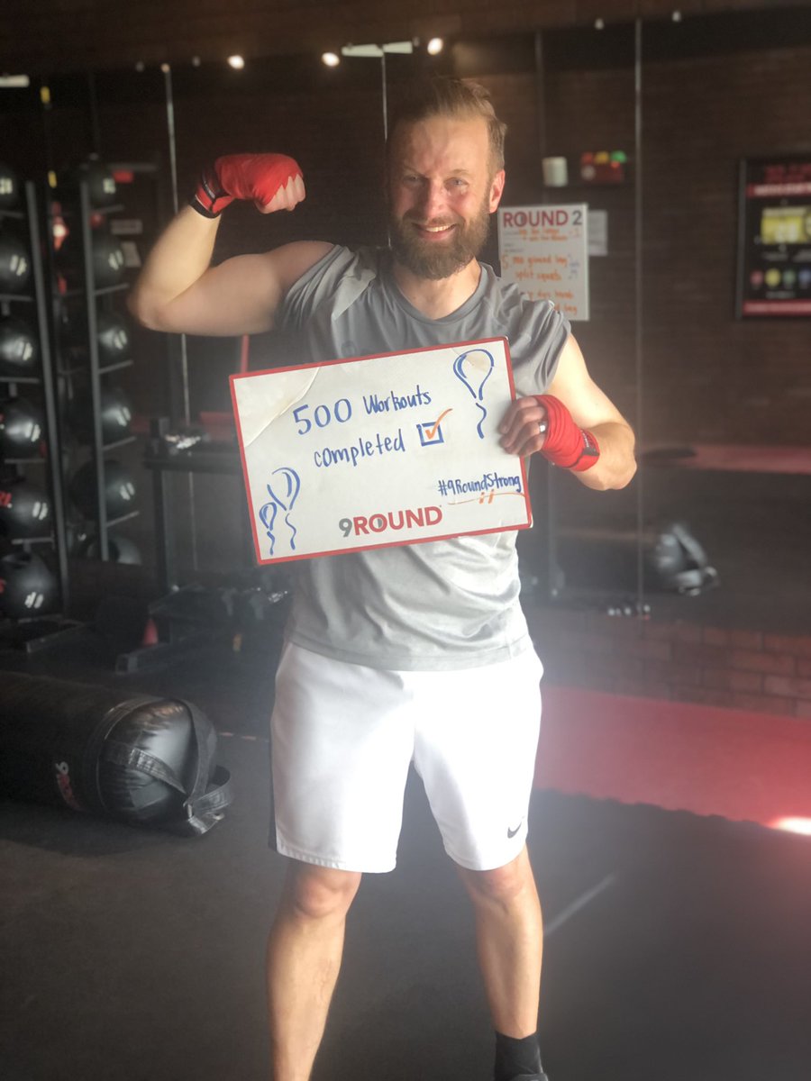 IsleinDixie's tweet photo. 500 workouts completed @9Round. #9RoundStrong https://t.co/rZ17PGuOUe