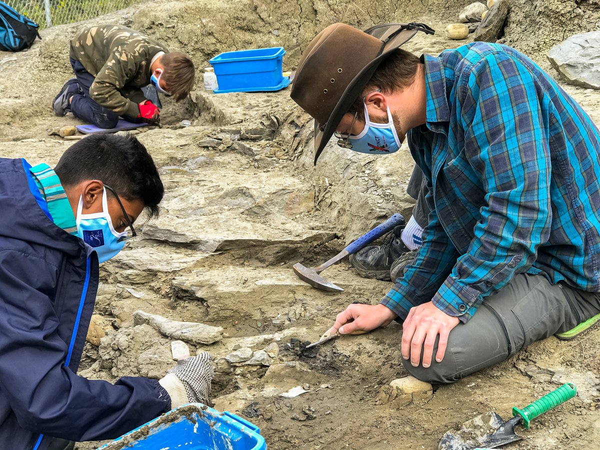 ZenSeekers's tweet image. With tools in hand, navigate Pipestone Creek to get to a dinosaur fossil bed.
➡️ zenseekers.com/story/be-dinos…

#ExploreNWAB through @curriemuseum for a hands-on experience at a real dino dig.

#GPTourism #GrandePlan  #explorealberta
 @TravelAlberta
📷 @Stasher_BC @ZenSeekers