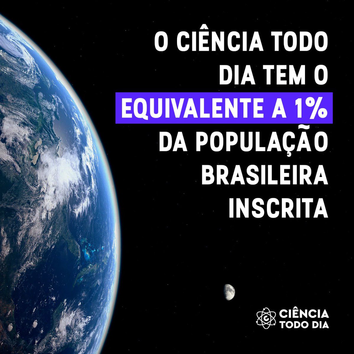 Quando eu criei o Ciência Todo Dia eu sabia que chegar em números assim seria difícil, mas o tempo me mostrou que era possível.

Com a meta de fazer a diferença no mundo através de vídeos educativos e uma equipe brilhante, aqui estamos - e o céu é o limite! 🚀

2,11 MILHÕES 🥳