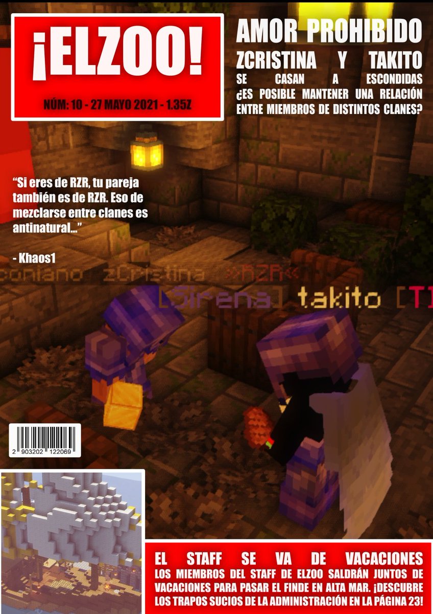 ElZooEs's tweet photo. ¡Décima edición! Nos vamos de minivacaciones, aunque siempre tendremos un ojo puesto en el server (no lo queméis pls) https://t.co/qxAqvPV3Lm