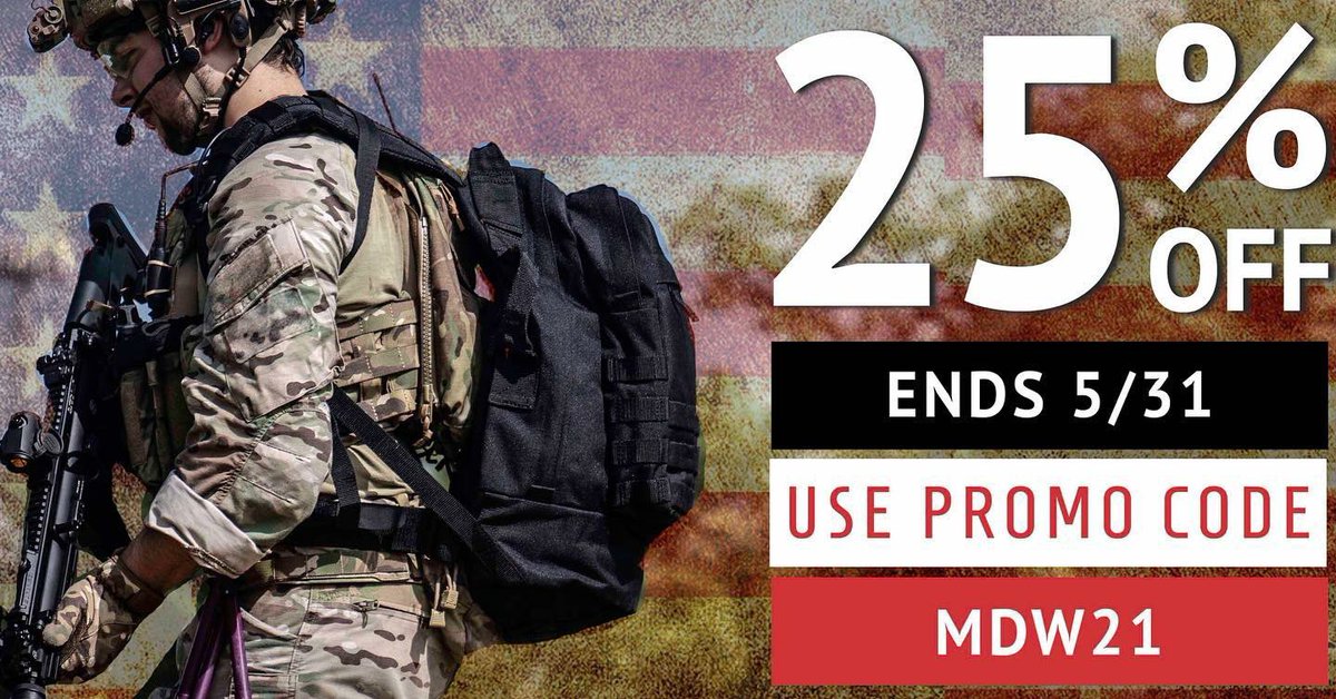Our Memorial Day Sale starts today!  Save 25% with code MDW21.  Shop flyingcirclegear.com

#military #tacticalgear #RangeDay