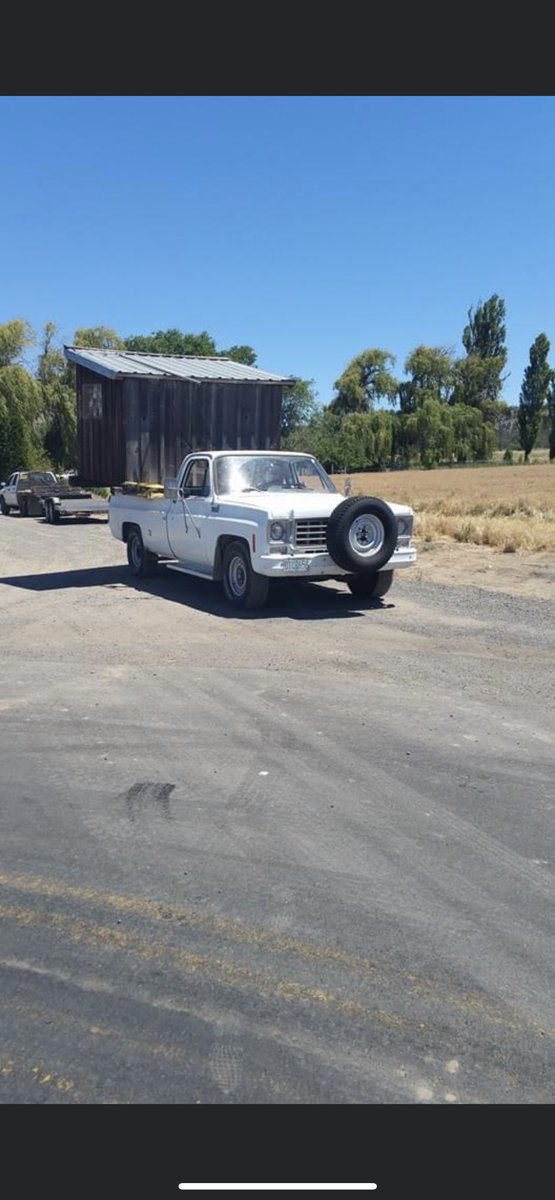 Dad and I worked together for the 7 years. We did some stupid stuff. Got this old shed at a auction and the trailer got a flat so he took the farm truck and drove this home. Miss the silly little things we used to do, farming meant we worked everyday together. I miss you so much