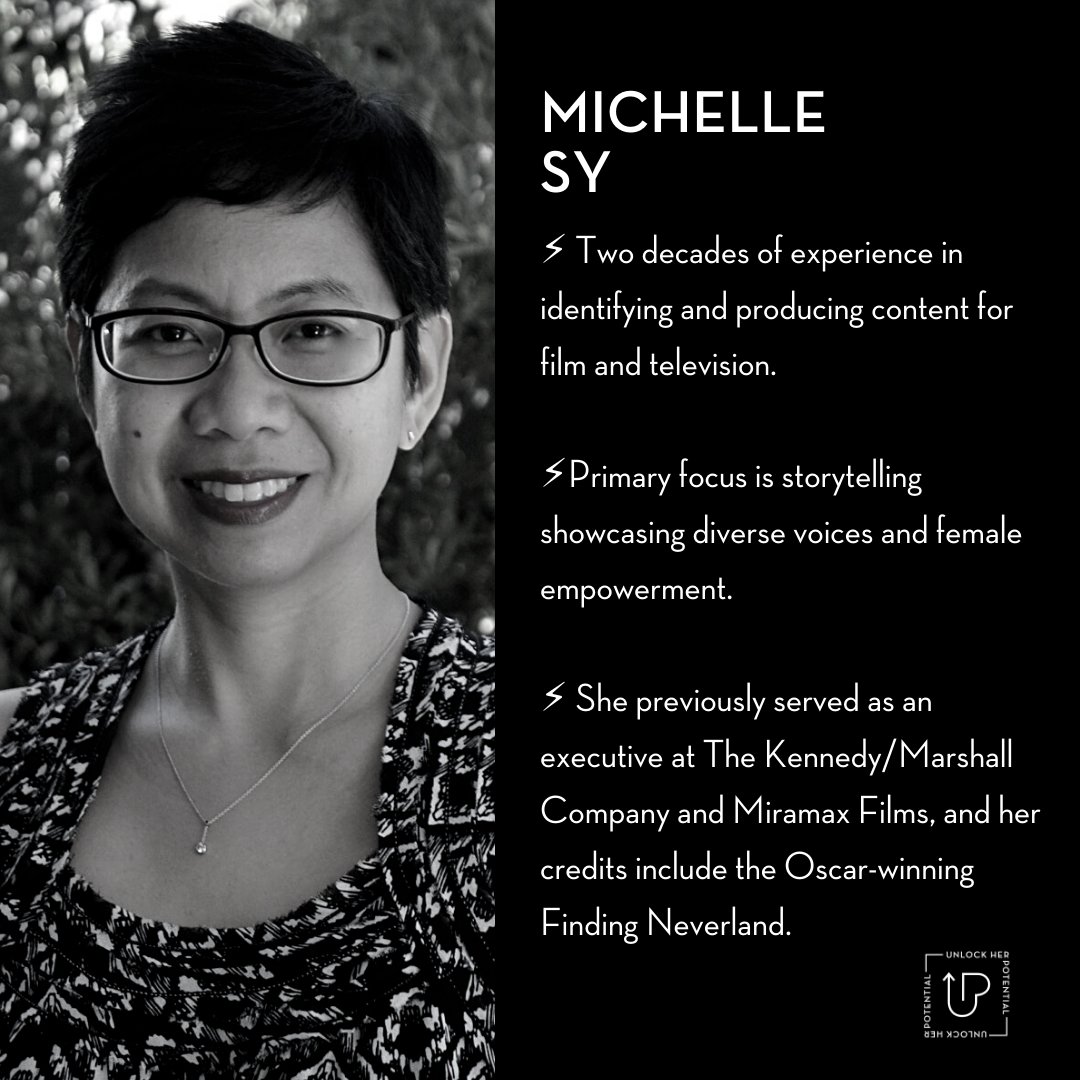 UPHerPotential's tweet image. BUILD UP ✨ MEET THE SPEAKERS

THE ART OF TV AND FILM DEVELOPMENT
Register for our June 9 session featuring Michelle Sy and Michelle Raimo Kouyate in conversation with Sophia Chang. 
🗓 Wednesday, June 9
⏱ 5 p.m. PST / 8 p.m. EST
🔗 bit.ly/UP-Jun9