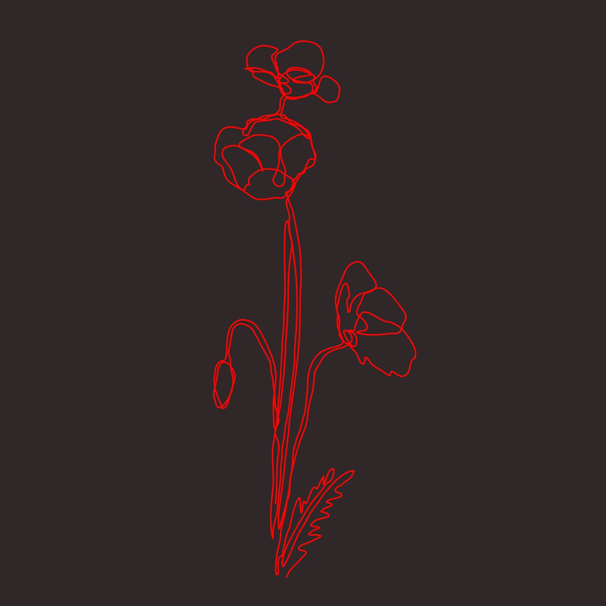 forgiechris's tweet photo. @royalacademy One continuous line drawing of some poppy stems for the #RADailyDoodle challenge. https://t.co/9jQH6gZ3HI