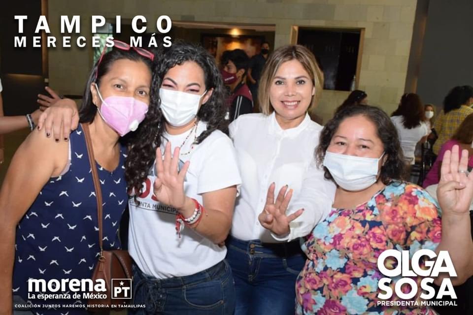 olgapsosa's tweet photo. Tenemos un compromiso absoluto, estamos entregados a nuestra ciudad, mi única obligación es con la gente. 

Este 6 de junio vota por #Morena

#TampicoMerecesMas https://t.co/bZaBszSClU