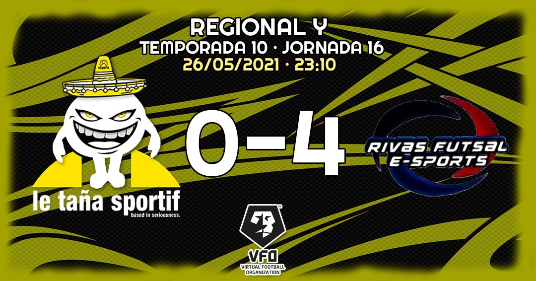 ❌DERROTA DOLOROSA POR 0-4 🆚 @cdrivasesports EN LA JORNADA 16 DE <a href="/VFOspain_ps/">VFOspain PS</a> 

⚽️UN PARTIDO EN EL CUAL EL RIVAL FUE SUPERIOR A NOSOTROS. TOCA SEGUIR TRABAJANDO!

#GoTaña 💛🖤