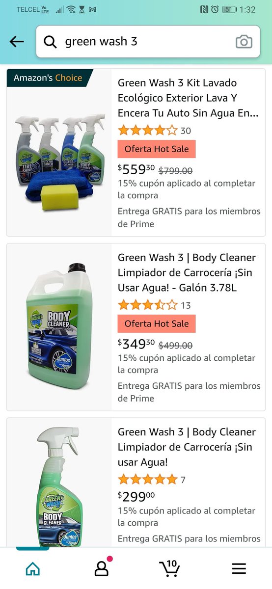 Green Wash 3 (@gw3sadecv) on Twitter photo Entra a nuestra tienda en <a href="/amazonmex/">Amazon México</a> y ¡aprovecha nuestros increíbles descuentos! #AmazonHotSale Entra a nuestra tienda en <a href="/amazonmex/">Amazon México</a> y ¡aprovecha nuestros increíbles descuentos! #AmazonHotSale