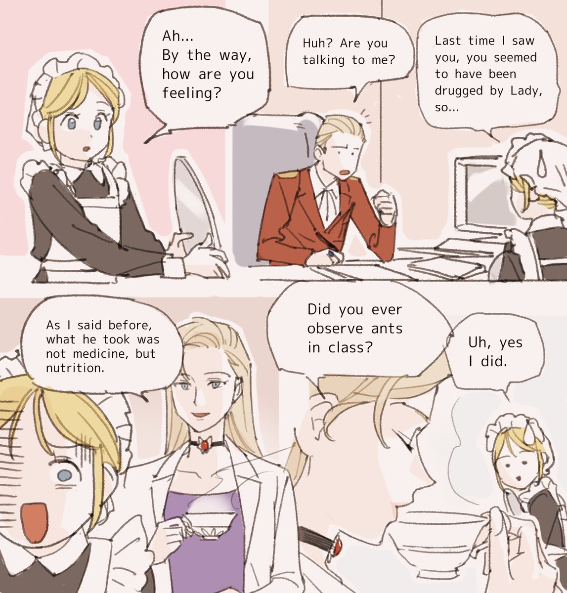 https://t.co/ytz0nQa3kH この漫画の続き。アシュフォード家で働くシェリー 