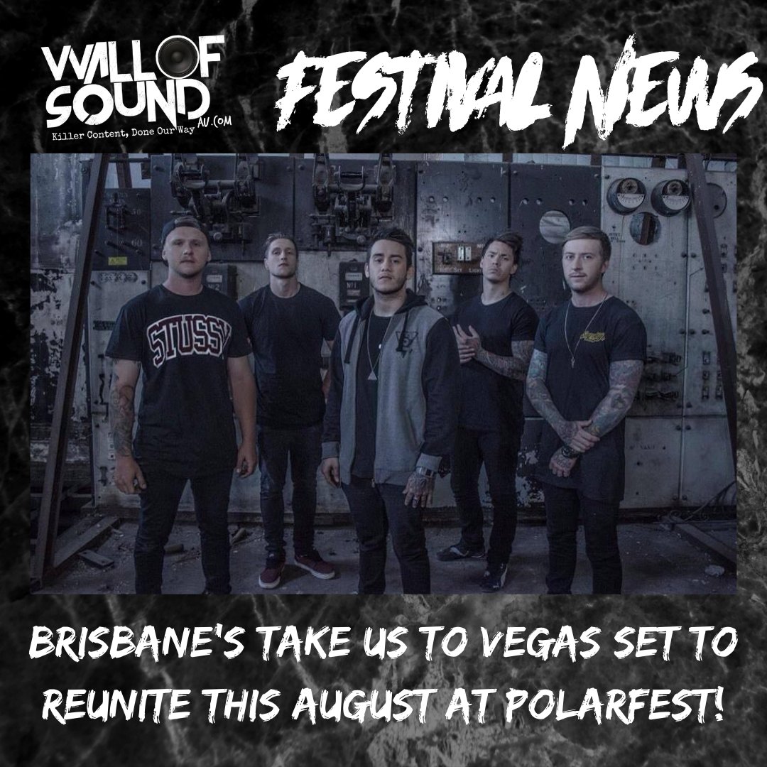 wallofsoundau's tweet image. Scene icons @TakeUsToVegas are set to reunite for #PolarFest - A new mini-festival in #Brisbane featuring @YoungLionsAus @apateband @PAPERWEIGHTaus @WolfandChainAU, Strange Fiction Grizzlyshark, @ineyesmusic and more! wallofsoundau.com/2021/05/27/tak…