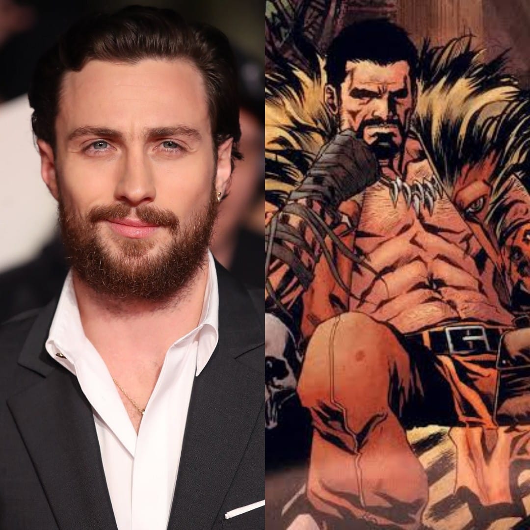 OFICIAL: #AaronTaylorJohnson (#KickAss) interpretará a #Kraven: El Cazador en el spin off del villano de #SpiderMan que prepara #Sony. La cinta se situará en el mismo universo donde transcurren los hechos de #Venom. El proyecto es dirigido por #JCChandor (#TripleFrontera) 🐆