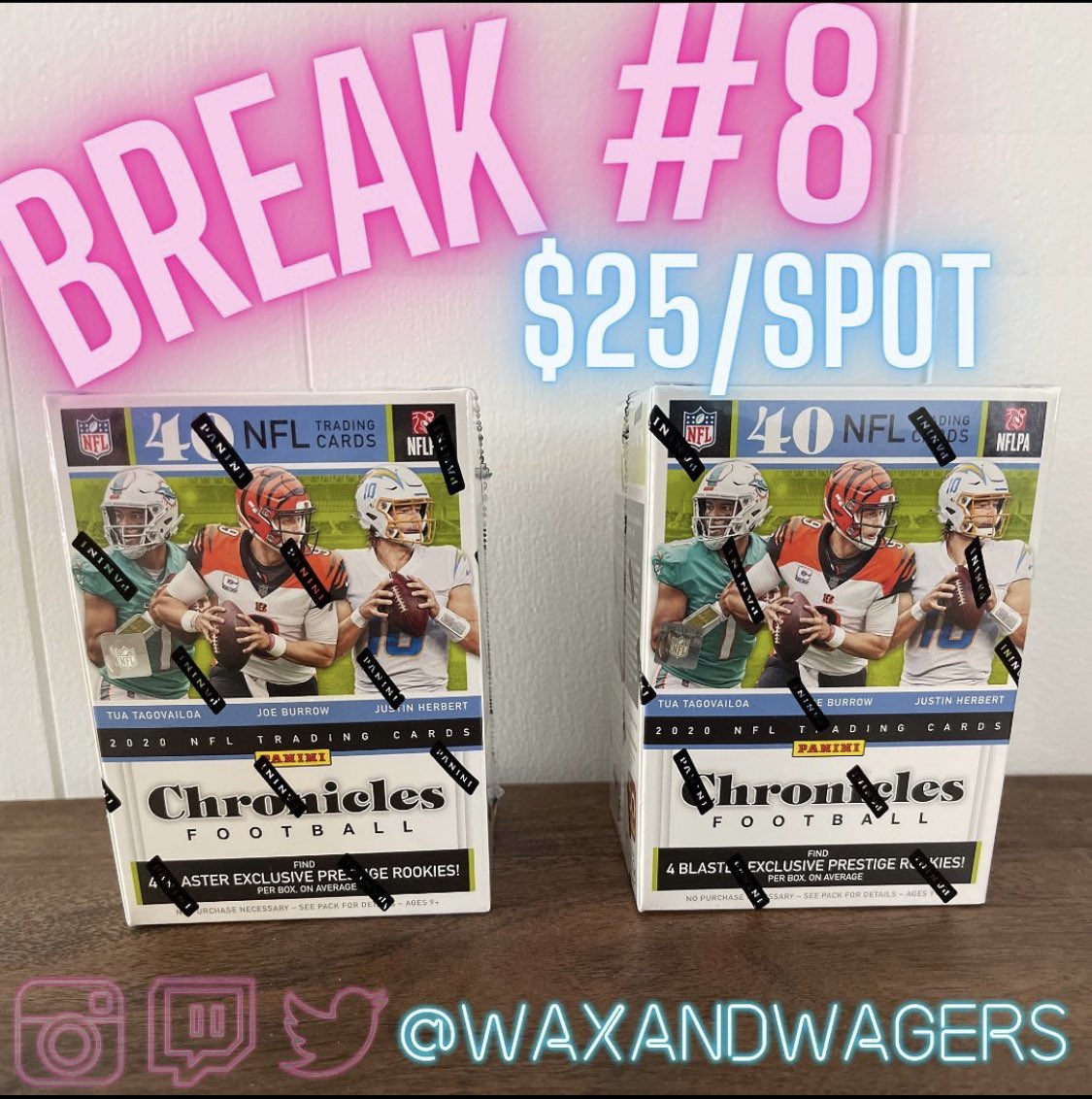 WaxAndWagers's tweet photo. Tomorrow 5/27 at 6:30PM PST https://t.co/F0PXIn2ufN
