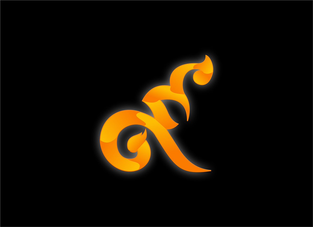ErykLapitz's tweet photo. Here it is y’all! My first official logo. This symbol is the number 9 in Thai. Which stands for good luck, just like the number 7. I’m amazed by how it turned out and it represents something special. And it looks like an “E” too so that works 😂 

Made by: @Malissawatson10 https://t.co/t0U80bDQ8u
