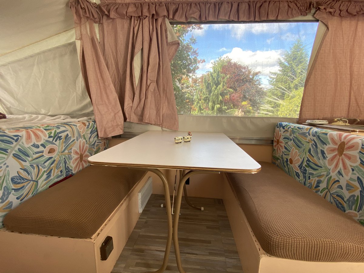 Rakillah511's tweet photo. The camper is coming together! New curtains are next. https://t.co/uoLyW0Lvqn