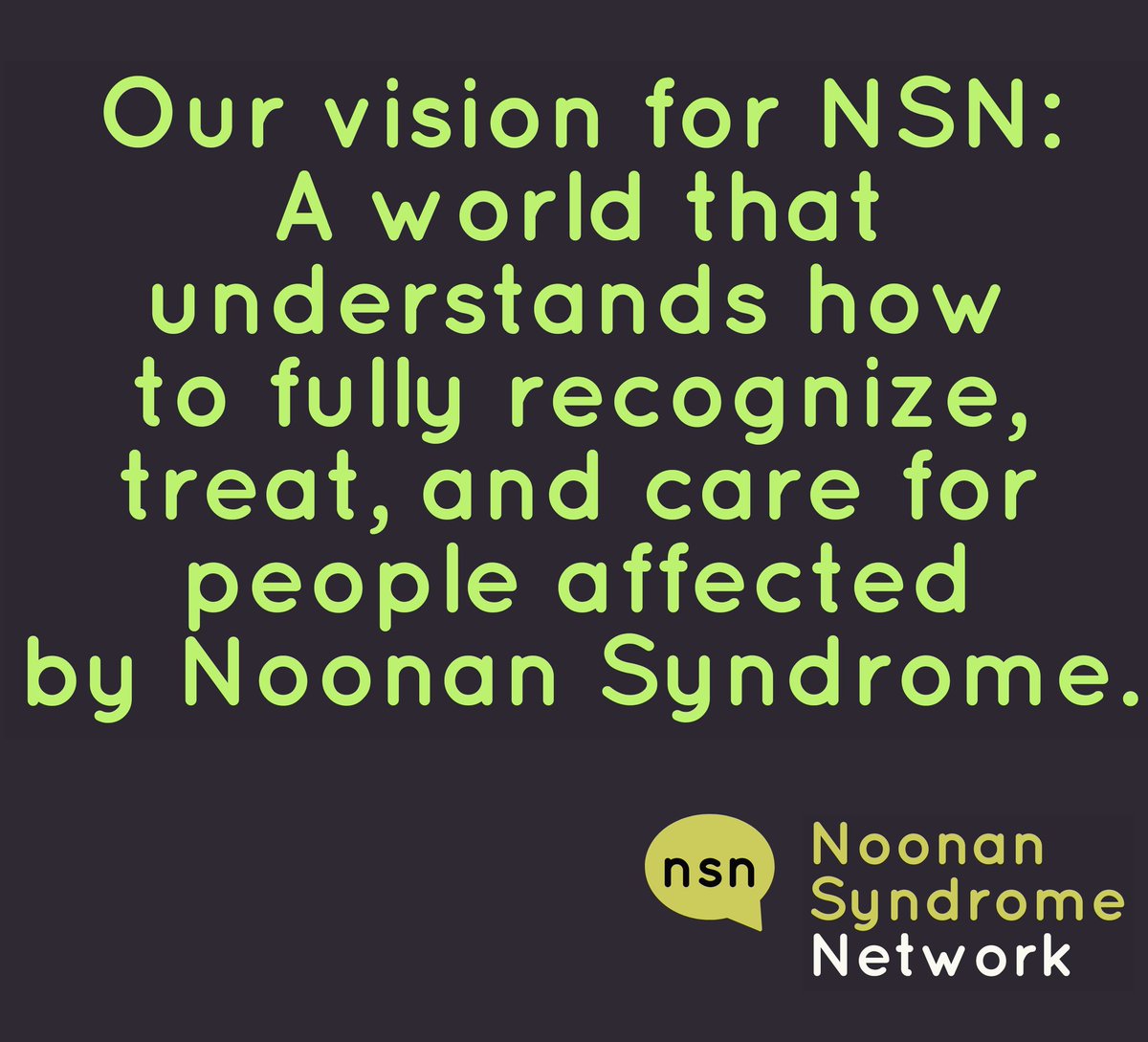 Noonan Syndrome Network tweet media