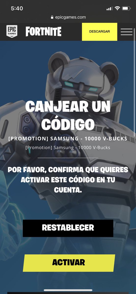 Infopico Fortnite On Twitter Que Es Eso De Samsung Y 10 000 Pavos Me Preguntais Mucho Por Un Codigo Que Al Canjearlo Muestra Esto Promocion Samsung 10 000 Pavos Que No Esta Activo Canjear Codigo Fortnite Samsung Canjear Codigo Fortnite Samsung Infopico Fortnite On Twitter Que Es Eso De Samsung Y 10 000 Pavos Me Preguntais Mucho Por Un Codigo Que Al Canjearlo Muestra Esto Promocion Samsung 10 000 Pavos Que No Esta Activo