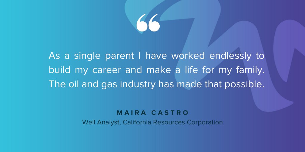 Jobs are not just jobs in this industry, they are careers – ones that families depend on. #PowerInEverybody #EnergyFuture4All