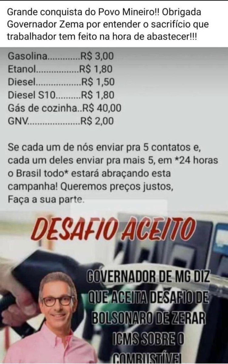 JaimeNC's tweet photo. ESSE É O DESAFIO PARA OS COMBUSTIVEIS!
#ICMSzero https://t.co/DP5KFPiZiW