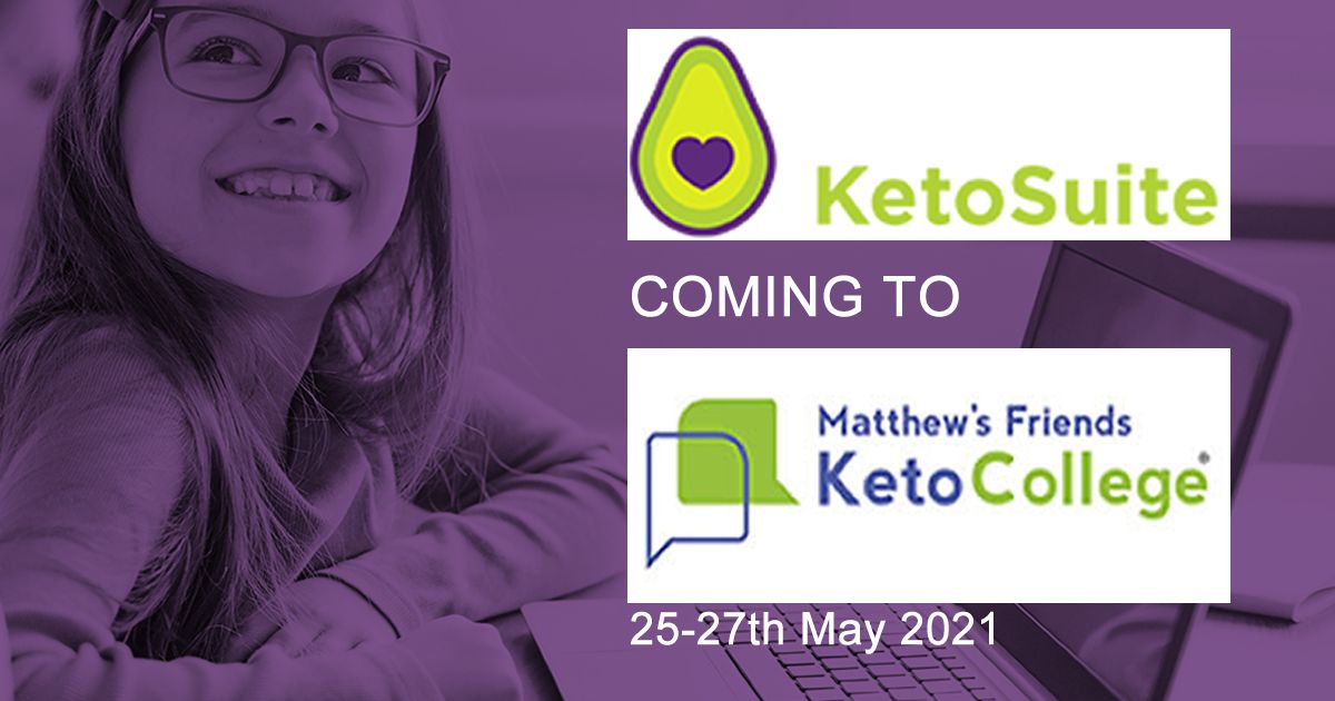 KetoSuite - Innovative software supporting fast translation of ketogenic diet prescriptions to practical diet plans. First of its kind in New Zealand &amp; Canada!  Thank you <a href="/matthewsfriends/">Matthew's Friends</a> for including us <a href="/ketocollege/">KetoCollege</a> 2021.   Helping clinicians &amp; patients with #epilepsy