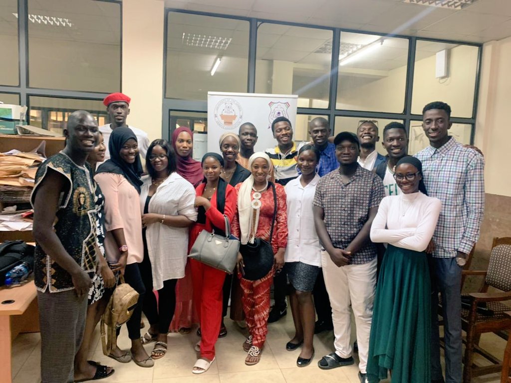 In the quest to play our quota in propagating and inculk the spirit of Pan-Africanism, the @utg_da assembled student leaders from the @UniOfGambia, MDI and the Gambia College to discuss means of promoting Pan-Africanism through student leadership.

#AfricaDay #AfricaDay2021