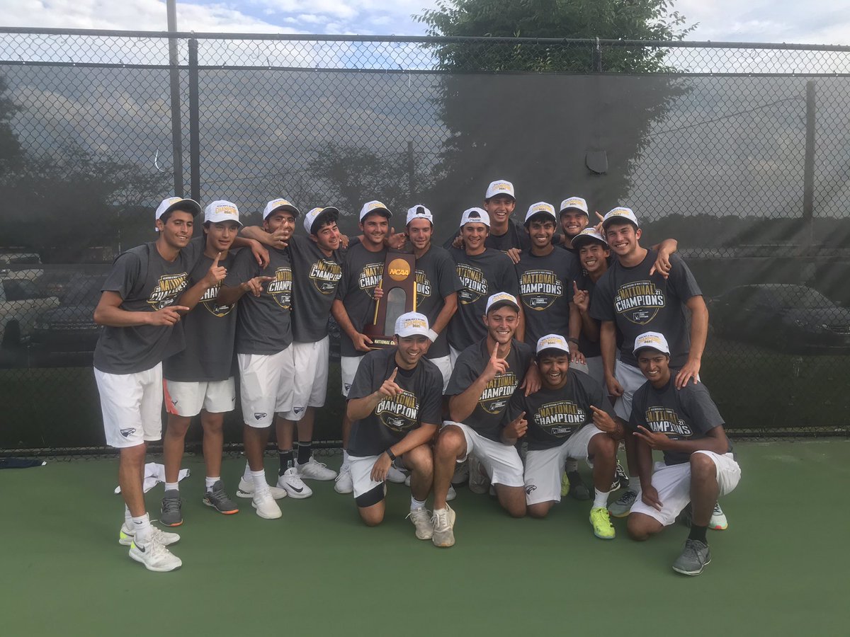 EmoryAthletics's tweet photo. BACK-TO-BACK!! Shah wins in straight sets on court six to give Emory MTEN another national championship!!!
#FlyHiger https://t.co/0uSMIW0Tnl
