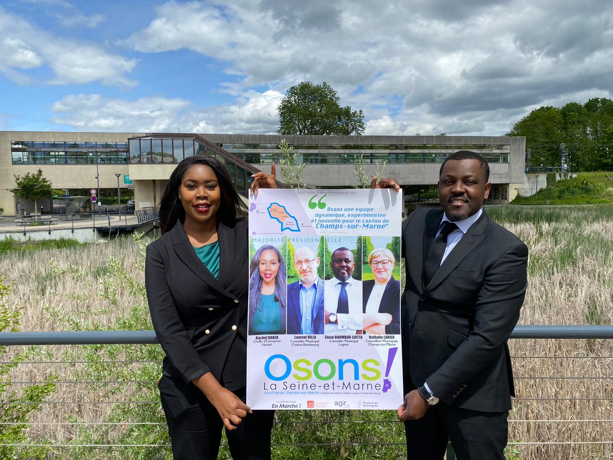 OsonsChamps's tweet photo. 🇫🇷[ÉLECTIONS DÉPARTEMENTALES]
des 20 et 27 juin 2021
👥 👥Un projet écrit par 4 mains porté par une équipe pleine d'audace, d'initiative et toujours à l'écoute du terrain. Une équipe inclusive, efficiente, ouverte et collaborative dont l'unique projet est la #OsonslaSeineetMarne. https://t.co/3ZXO6jtyQI