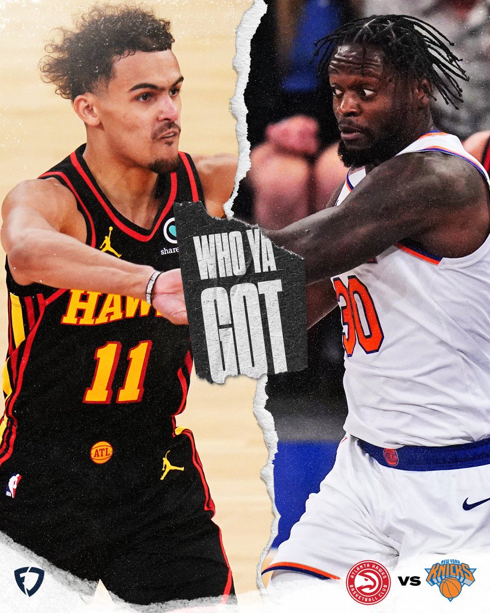 FanDuel's tweet image. Who takes Game 2?

🔁 Hawks
❤️ Knicks

#NBAonTNT