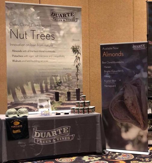 Stop by and visit our team at the Almond Alliance Convention 😃

Trade show starts at 5:30pm! Come learn about the new self-fertile almond variety released by the USDA, Yorizane The Gold Nut™ 🌱
