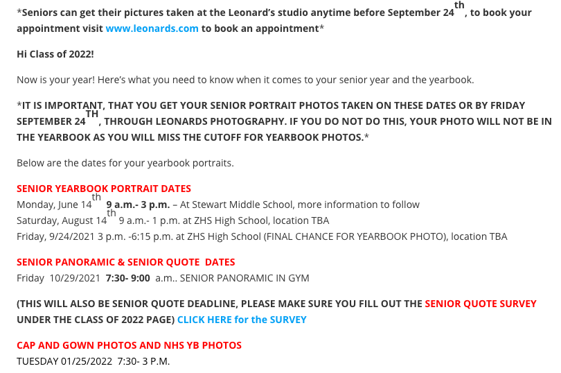 ZHS Class of 2022 tweet media
