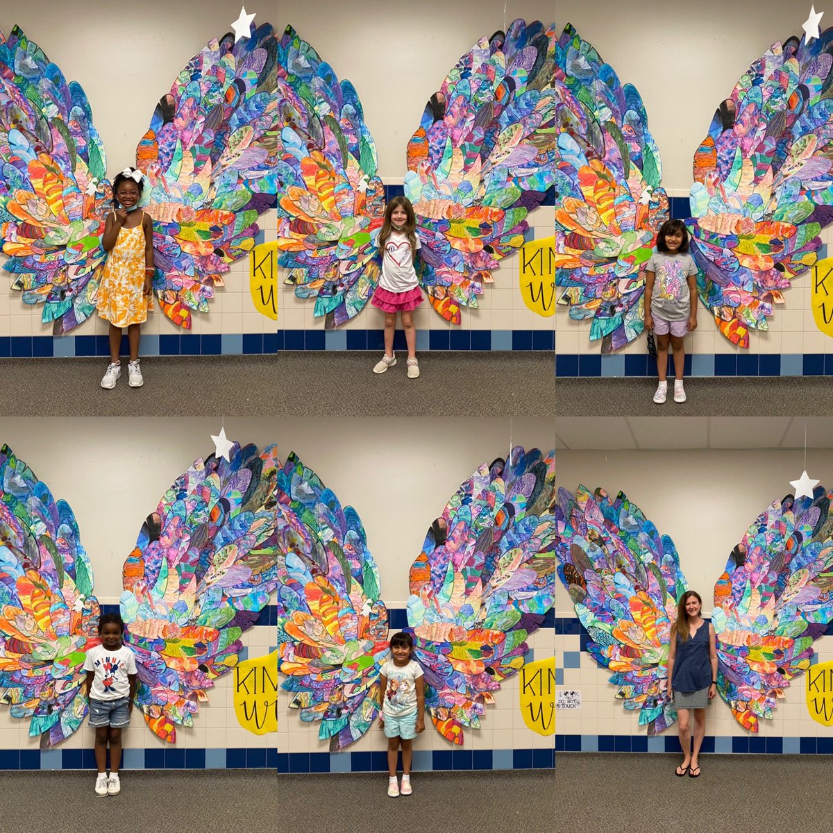 pettykinderkins's tweet photo. These Kinders are “Flying” into First Grade thanks to the Kindness Wings! #WinkleyEmpowers #1LISD @WinkleyElem https://t.co/hNkPLzCikb
