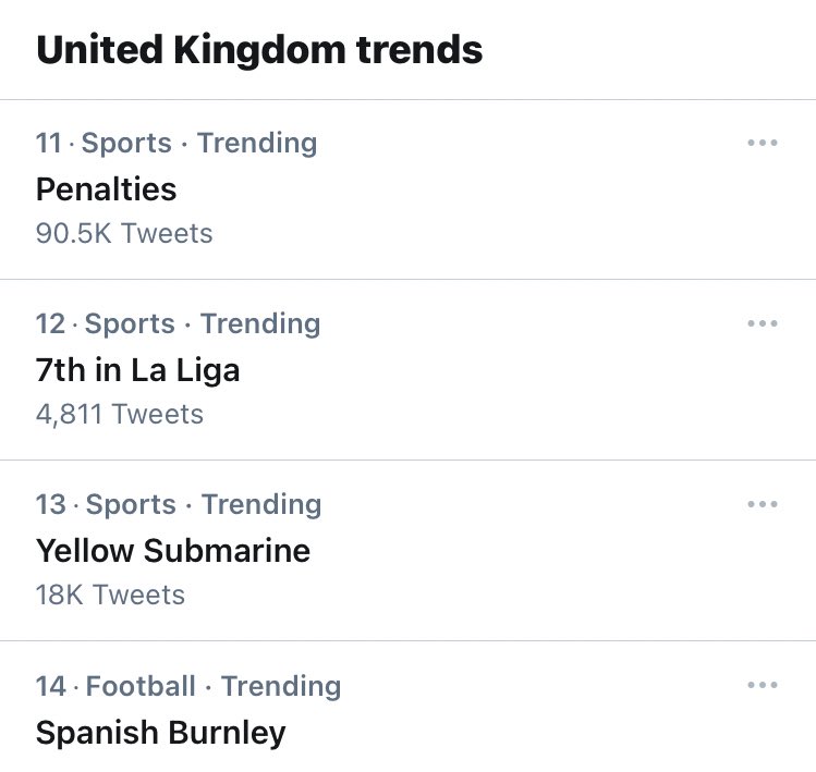 Yup, pretty much sums up the evening on this website. 🤷‍♂️ #TT’s