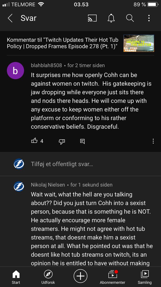 KoRnyRocks's tweet photo. @CohhCarnage have you seen this stupidity? Apparently what people made of youre statement is that you are a sexist? 🤦♂️ Some people baffle me. #twitch #droppedframes @itmeJP @Ezekiel_III #streamer #streaming #stupidity https://t.co/i7eZOgPPP2