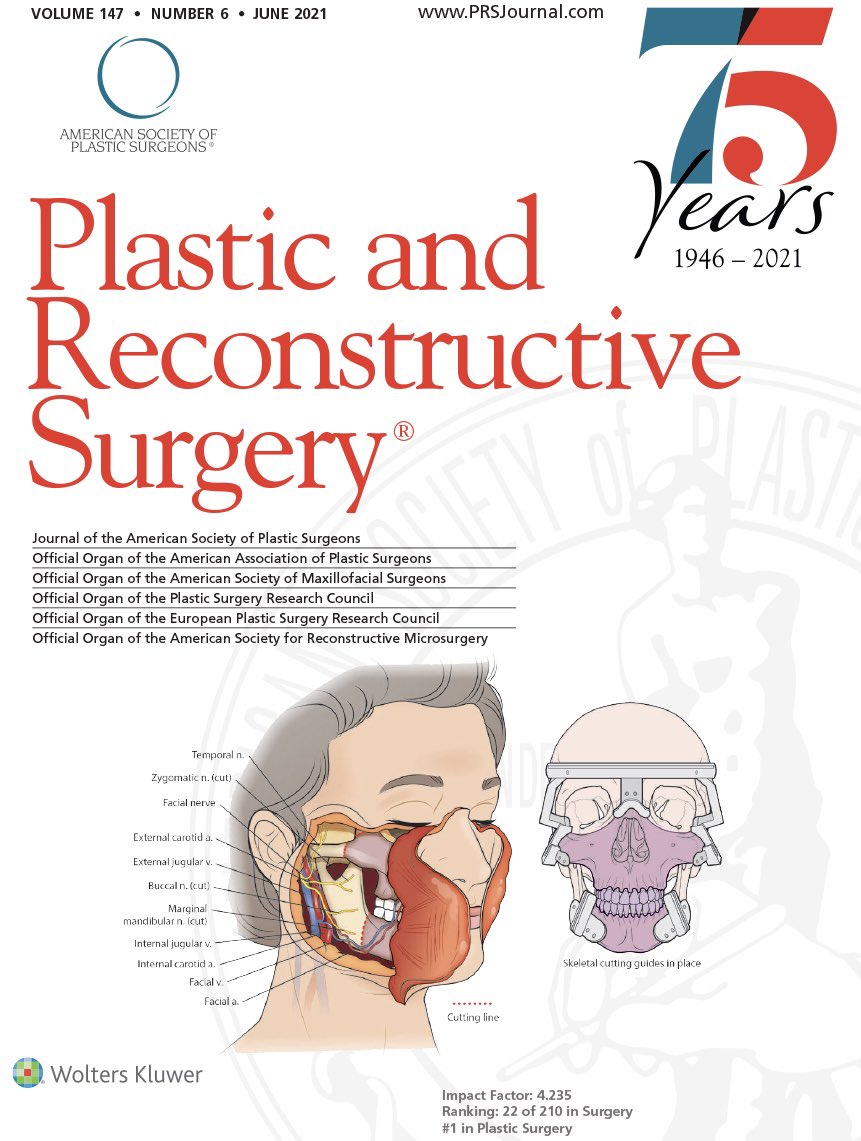 RamiKantar1's tweet photo. Thank you @prsjournal for featuring our work on the cover of the upcoming issue! 

“Facial Transplantation: Principles and Evolving Concepts” the first CME article on the topic

https://t.co/1e9FTVvmYH

#plasticsurgery #surgery #facetransplant #surgtwitter #MedTwitter https://t.co/mnQN8NZVBp