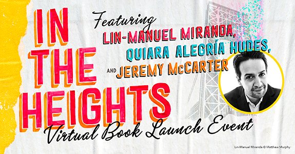 Lin-Manuel Miranda virtual book launch! - mailchi.mp/2fc5ae824561/l…