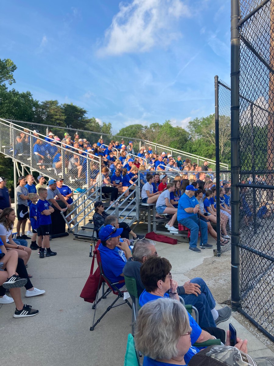 Opening night of the 2021 IHSAA Baseball Tournament. Tecumseh Braves and the Northeast Dubois Jeeps. <a href="/IHSAA1/">IHSAA</a>