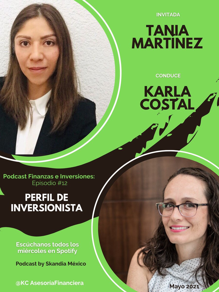 kcostal's tweet photo. Tania Martínez nos dijo todo sobre los diferentes tipos de perfil que tenemos como inversionistas 👩‍🏫📈corran ya a escucharlo.

Descubre cómo saber cuál es tu perfil de #inversión 👇

#inversionista #finanzaspersonales @SkandiaMexico 

https://t.co/OQTmh1yHXb🎙 https://t.co/CIowXXVMyH