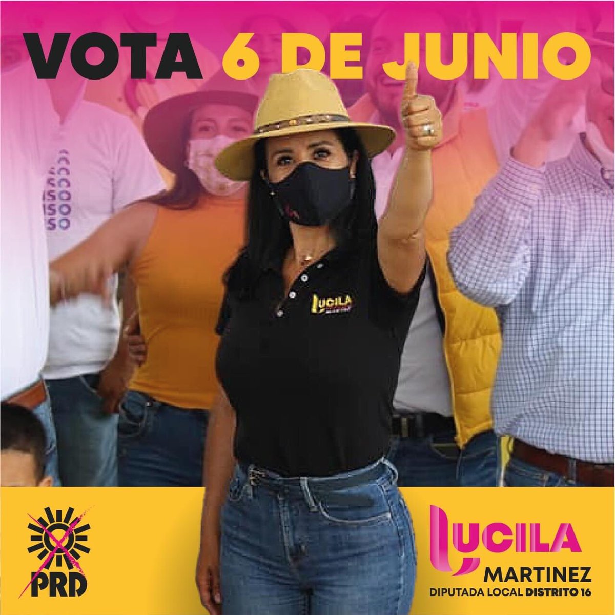 LucilaMM_21's tweet photo. #PorTodoLoQueNosUne vota 4 veces #PRD este próximo 6 de Junio https://t.co/7Sou676bOH