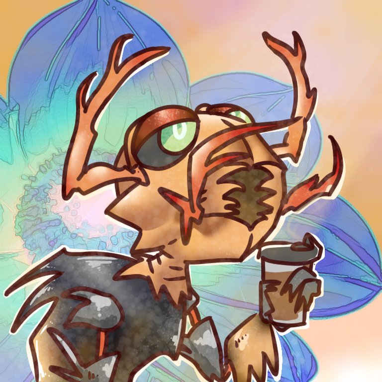 _Kycchee's tweet image. I made a profile picture of my antsona #ant #bugass