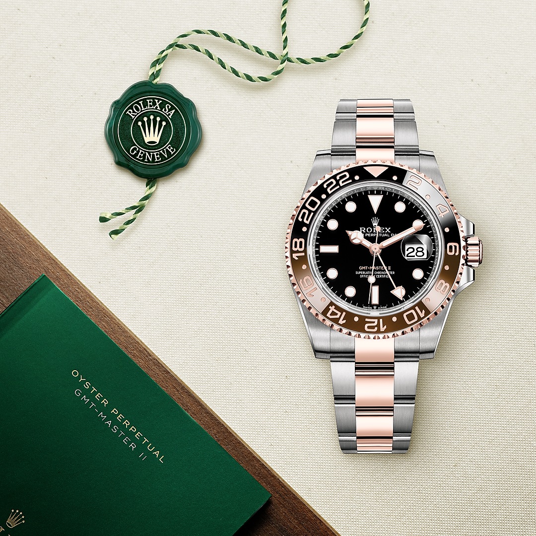 lux bond and green rolex