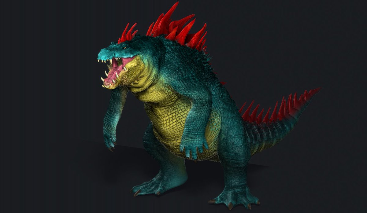 vankev's tweet photo. Days 25 mystery type
#alligatueur #feraligatr
#challenge #monthchallenge #Pokemon #pokemongo #pokemay #pokemay2021 #art #artist #promptlist #pokémonpromptlist #zbrush https://t.co/vKViXz0HvM