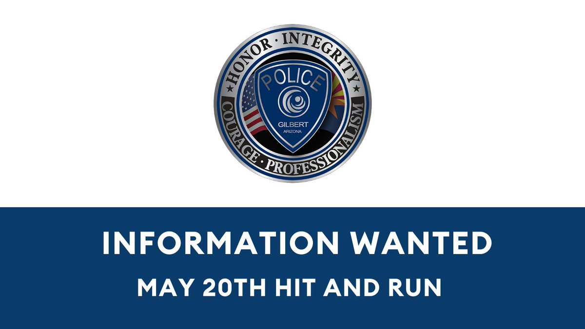 Gilbert Police Dept. tweet media