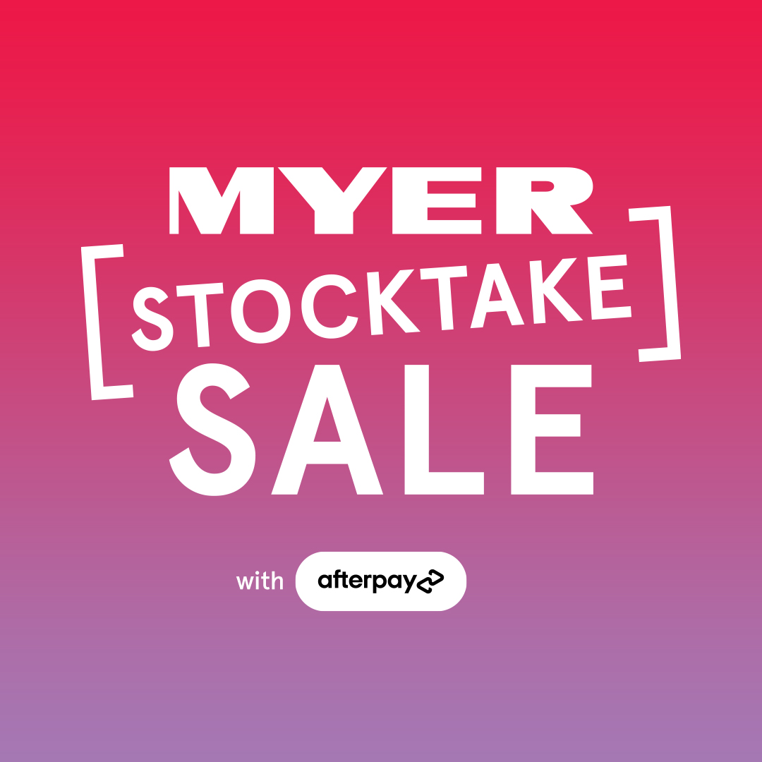 MYER on X: 🚨 Bring on winter with these huge savings! Shop the Myer  Stocktake Sale, now on! >    / X