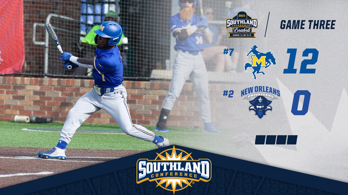 Every batter in the McNeese lineup recorded at least one hit as the squad exploded for 12 runs on 13 hits in an upset of No. 2 New Orleans❗️ #SouthlandStrong #GeauxPokes