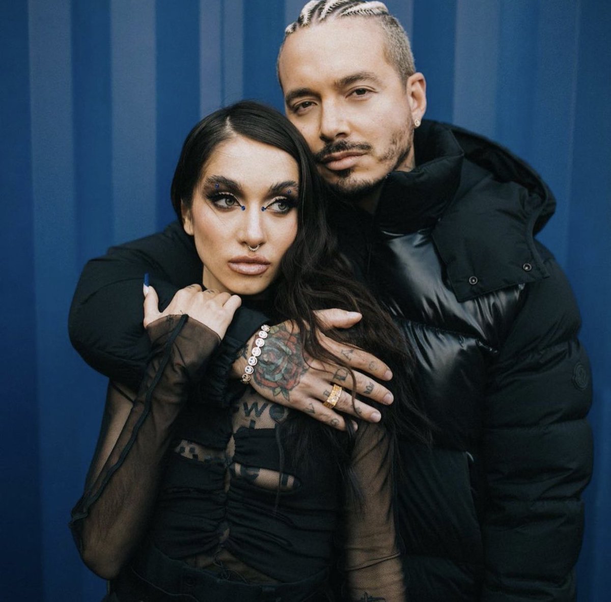📸 Maria Becerra e J Balvin para #QueMasPues