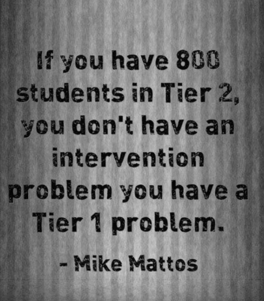 #WednesdayWondering what your intervention protocols are going to look like in 21-22 especially in Tier 1? #pln365 <a href="/PaulONeill1972/">Paul O'Neill</a> @cathig8r <a href="/mikemattos65/">Mike Mattos</a> @basil_marin <a href="/Latimer1Kristi/">Dr. Kristi Latimer, Ed.D.</a> <a href="/bethhill2829/">Bethany Hill🌟#JoyfulLeaders</a> <a href="/DrKCOrange/">Dr. Keri Orange-Jones</a> @RosaIsiah <a href="/unfoldthesoul/">Ken Williams</a> <a href="/DonSmithEdu/">Don Smith</a> <a href="/thierck/">Tom Hierck</a> <a href="/Maverikedu12/">Erik M. Francis</a>