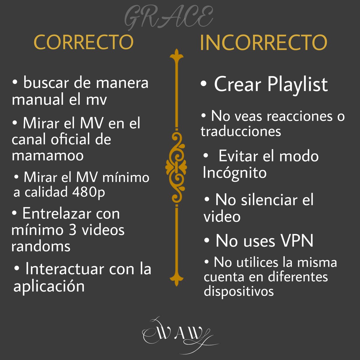 XxSo17's tweet photo. @grace_mbc a creado una guia de stream para la práctica del viernes,por favor,siganla y difundanla junto a la imagen del #MAMAMOO_StreamPractice https://t.co/aUcSH7UDd2