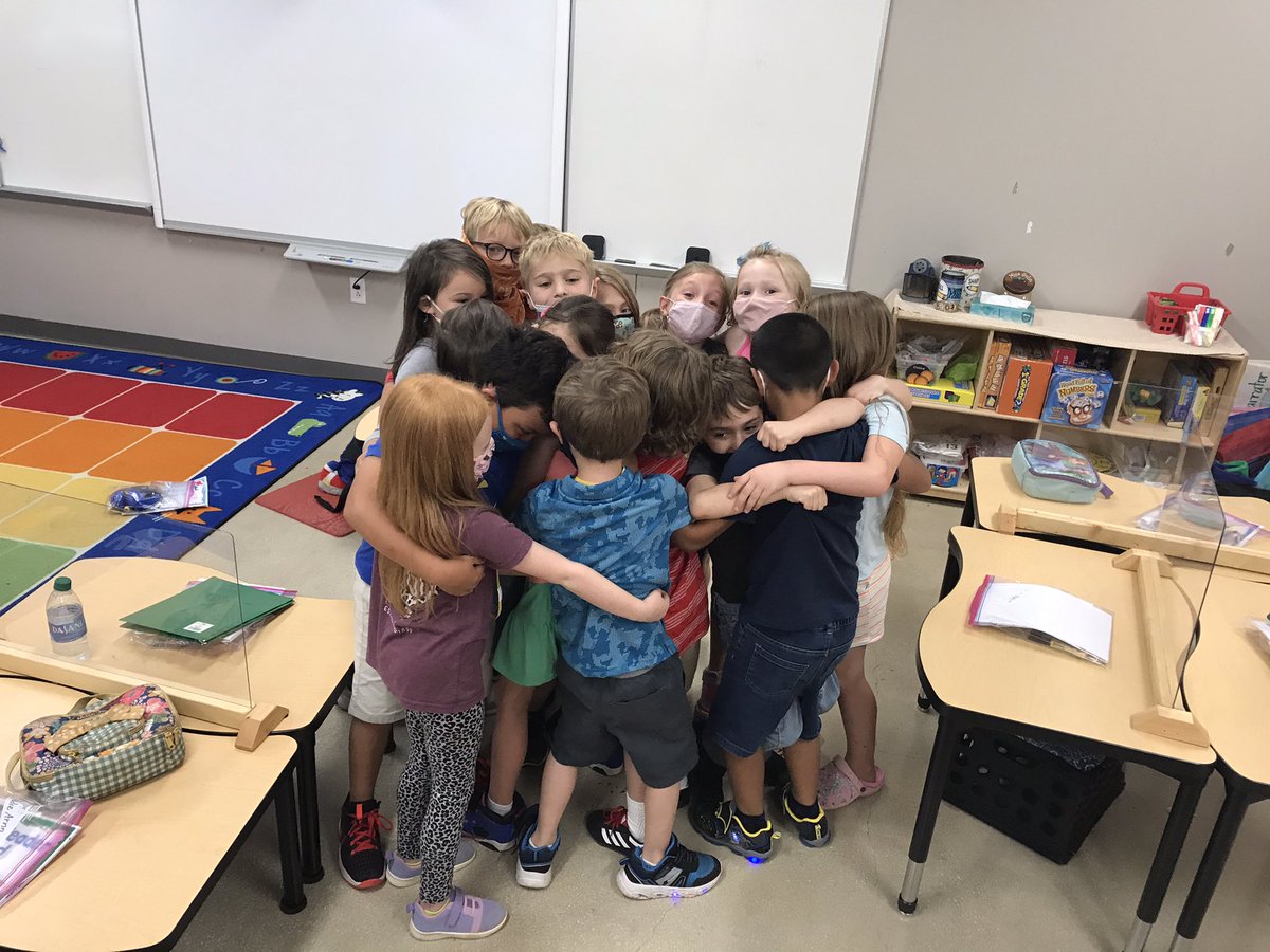 These Firsties had quite the bittersweet last day! They’ve become a little family this year by working cooperatively, practicing being a class leader each week, & motivating one another. We said “see ya later” & not goodbye! #onceafalconalwaysafalcon #fabrafalcons @FabraElem