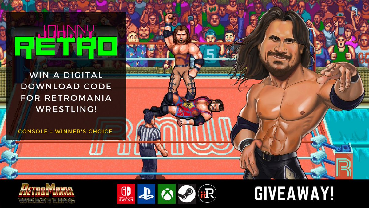 To celebrate the #PS4 version of RetroMania Wrestling finally dropping across the pond, we're giving away 3 digital download codes! To enter:

🔹 RT this
🔹 Follow us + <a href="/IRSclassics/">I.R.S. Classics</a> + <a href="/WhoRemembersHim/">Who remembers Wrestler everyone remembers?!</a>
🔹 Tell us your favorite Tag Team ever

We'll pick winners following #SmackDown