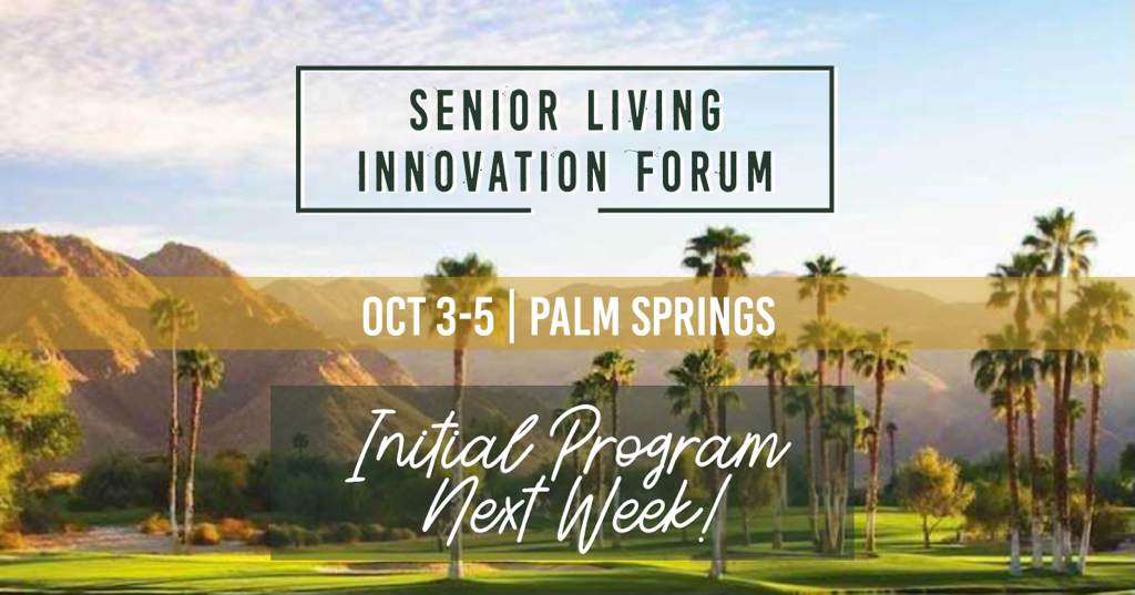 It’s time to return to SLIF! Initial program next week. 🎡😉 
sliforum.com #seniorliving #seniorshousing #seniorcare #seniorhousing #assistedliving #memorycare