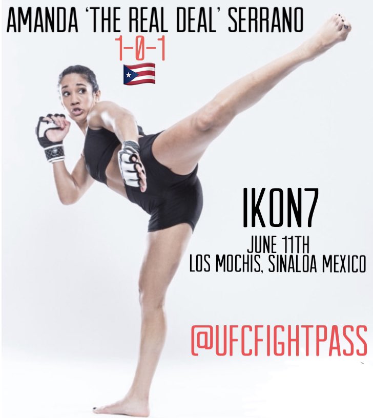 Hey guys my fights The Main Event on <a href="/UFCFightPass/">UFC FIGHT PASS</a> June 11th, I’m still putting my outfit together &amp; have a few slots open for sponsors. If you’re interested DM me ASAP. 
My Outfit &amp; Banner have a few available spots (your choice of slot)